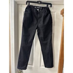 Cat & Jack Girls' High-Rise Ankle Straight Jeans Size 16